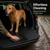 Car Trunk Liner Mat Waterproof Dustproof Foldable Cargo Protector for Ride-Sharing Drivers