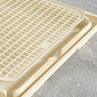 Cat Litter Mat, Double Layer Litter Trapper Mat with Anti-Slip Stickers, Filtration for Indoor Cat, 42*28.5*2cm Kitten Supplies