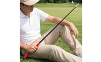 Golf Practice Portable Swing Correction Easy to Use Golf Training Rod for Beginners, Indoor