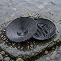 Riffled Manual Gold Panning Set Grid-Style Gold Pan Set Perforated