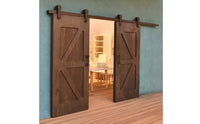 Dollhouse Sliding Barn Door Wooden Miniature Barn Door Realistic for Room Model