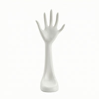 Resin Mannequin Hand Jewelry Organizer Stand Smooth Hand Jewelry Display Holder Modern Minimalist for Jewelers, Collectors, Photo Shoots