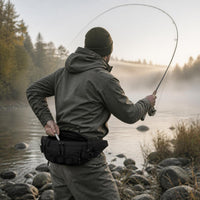 Waterproof Fishing Lure Waist Bag Outdoor Cycling Crossbody Chest Pack