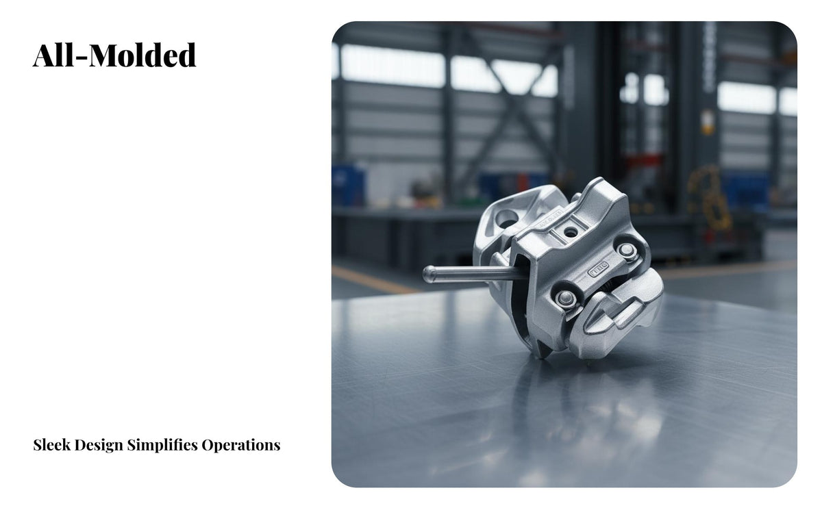 Intermediate Twist Lock Sturdy Duty Semi-Automatic Container Lock Container Layering Connector Resistant