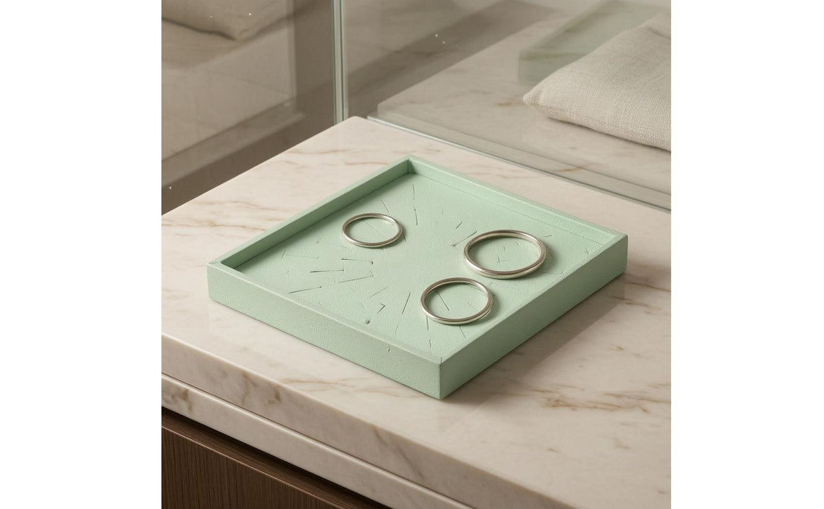 Band Display Tray Matte Finish Jewelry Display Tray Minimalist Design Small and Cute
