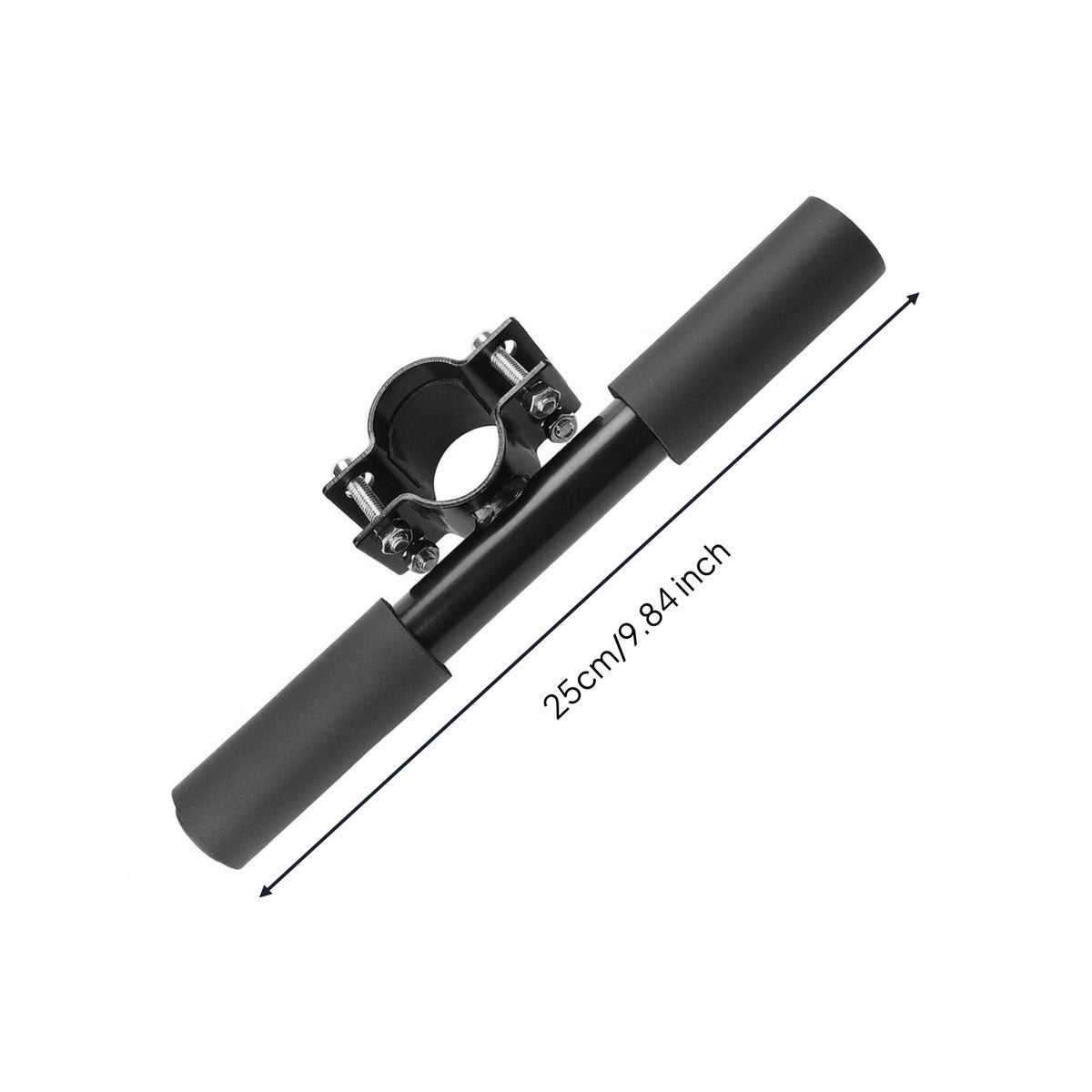 LED Lights Lighted Scooter Handrail Rubber Grip Child Scooter Handle Metal Body Vehicle Accessory for Children