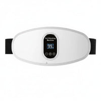 Heated Waist Massage Belt Digital Display Wearable Massage Belt Heated Back Massager Contoured Personal Care Gadget Portable