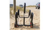 Wheeled Watercraft Rack Tubular Metal Transport Equipment Compact