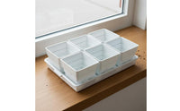 Root Control Pot With Drainage Holes Root Control Planter Air Pruning Pot Reusable Square Cactus Planter Long-Lasting