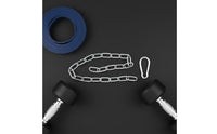 Fitness Extension Chain Chain with Carabiner Steel Fastener for Athletes