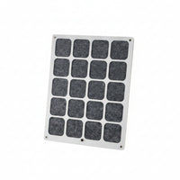 Acrylic Pin Display Frame Pin Holder Case Transparent Grid Layout
