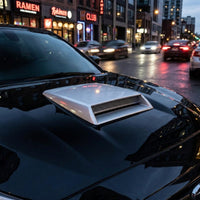 Fake Engine Air Intake Cover Self Universal Car Hood Scoop