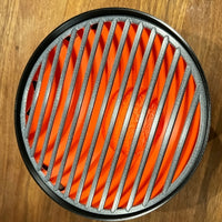 Halloween Decorative Electronic Fire Pit Lamp with Evil BBQ Grill Prop