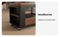 foldable Square Desk Portable Square Accent Table Sturdy and Stable