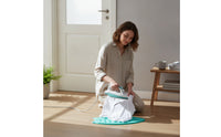 Foldable Ironing Pad Portable Ironing Pad with Hanging Hole Laundry Accessory Anti-Slip Mat Thick for Travelers, Dorm Room