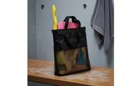 Draining Swim Mesh Bag Ventilated Swim Gear Bag Zippered Handheld for Swimming