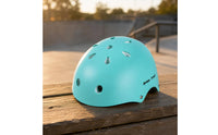 Children's Skating Helmet Rounded Children's Bike Helmet Impact-Absorbing Headgear for Bicycling