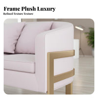 Minimalist Design Shell-Shaped Armchair Sturdy Construction Reception Furniture adaptable Combination Commercial Seating Lasting Comfort for Interior Designers, Office Workers, Business Owners, hair salon, Waiting Room, Lobby, Breakroom