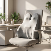 Contoured Support Cushion Ergonomic Back Support Cushion Comfortable Backrest Firm for Office Workers