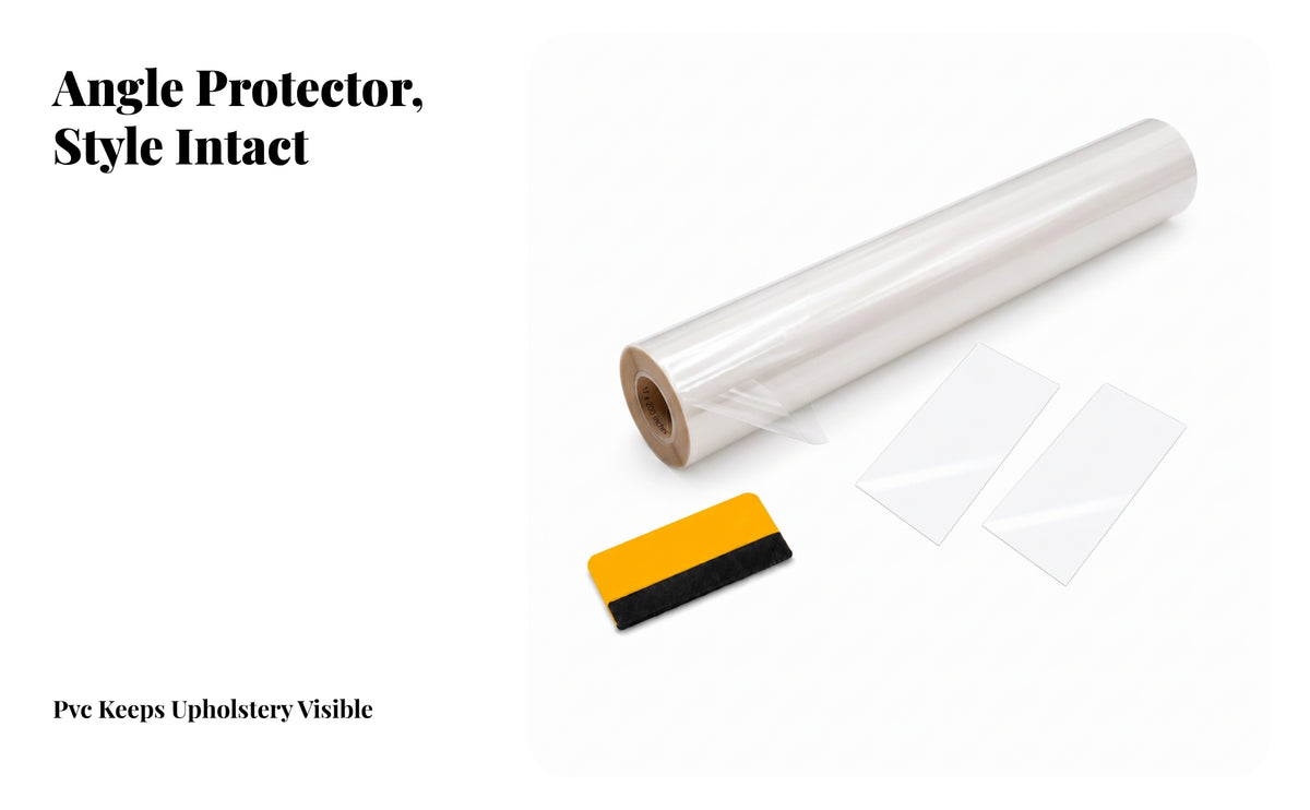 Protector Film Roll With | Easy to Cut, Self PVC Film, for Furniture Protection