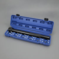 13 Pieces Steering Rod Removal Set Molded Compartments Inner Tie Rod Tool Set Hinged Lid Garage Equipment for Chassis Maintenance