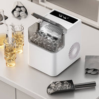 Portable Countertop Ice Maker Compact Countertop Ice Maker Small Appliance for Students, Kitchen, Office, Dorm Room