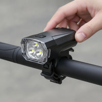 Bike Light with Handlebar Mount 3-LED Bike Headlight Portable for Commuting