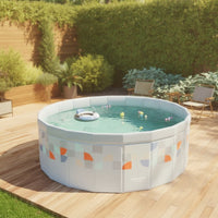 Foldable Swimming Pool Multi-Layer Family Pool Sturdy for Kids, Backyard, Garden, Patio
