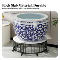 Easy to Move Rolling Planter caddy substantial Duty Plant Stand Modern Design Pot Mover effortless Operation for Indoor Gardeners, Homeowners, Landscapers, Living Room, Indoors, Balcony, elevateice