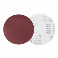 Ergonomic Handle 9 Inch Round Hand Sander Lightweight Hook and Loop Hand Sander Easy to Use for DIY Enthusiasts, Beginners, Home Improvement