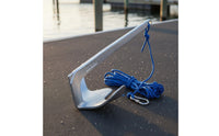 Stainless Steel Bruce Anchor Quick Connect Hook Kayak Anchor Marine Equipment Compact for Dinghy, Yacht