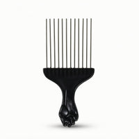 Detangling Afro Pick Wide Tooth Hair Pick Rust-Resistant Afro Comb Handheld for Salon