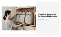 Zippered Quilt Bag Large Capacity Zippered textile Bag lint-freeprotective for Homemakers