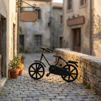 1:87 Bike Model Laser Cut HO Scale Bike Scene Countryside Layout for Modelers, Railway Layouts, Dioramas