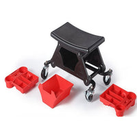 Rolling Repair Stool Brake Casters Service Stool Molded for Auto Repair