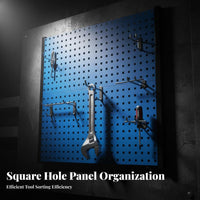 Pegboard Tool Organizer On Wheels Pegboard Tool Stand Heavy Duty for Mechanics, Professionals, Workshop, Auto Repair Shop, Warehouse
