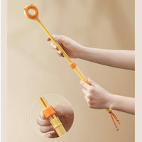 Multi-Functional Two-sidedHead Pet Grooming Tool Comfort Massage Retractable Pet Scratcher for Dog Owners