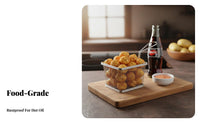 Mini French Fry Basket Restaurant Design Mini Fry Basket Miniature Size Individual Food Server for Restaurants, Pubs, Parties