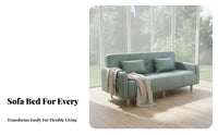Foldable Design Fold-unfold Sofa Bed Space-Saving transformable Couch Easy to Clean Household Furniture Minimalist design for Apartment Dwellers, Students, Homeowners, Small Spaces, Living Room, Bedroom, Home Office