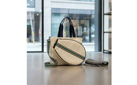 Multi-Functional Crossbody Racket Bag Large Capacity Badminton Shoulder Bag Adjustable Strap for Women, Gym