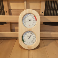 Sauna Thermometer and Hygrometer Accurate Temperature and Humidity Gauge Exact