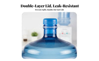 5 Gallon Water Bottle Food Grade Water Dispenser Jug Thickened Wall Refillable Dispenser Jug for Campers, Camping, Car Travel
