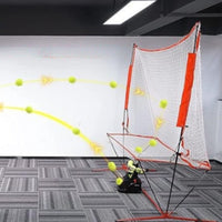 Tennis Training Net with Carrying Simple Assembly Tennis Practice Net Heavy Duty for Coaches