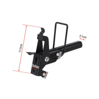 Mounting Holes UTV Tailgate Latch Bracketed Metal Tailgate Latch Assembly Iron Vehicle Part Cylindrical