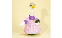 Cute Porch Goose Outfit Ruffled Hem Animal Clothes Bright Colors