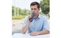High Precision Digital Alcohol Breathalyzer Voice Broadcast Contactless Breathalyzer Fast Results Electronic Device Long Battery Life