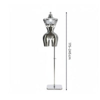 Female Dress Form High Gloss Mannequin Torso Stable Base Plus Size Mannequin Stand fit Clothing Store Owners, Boutique