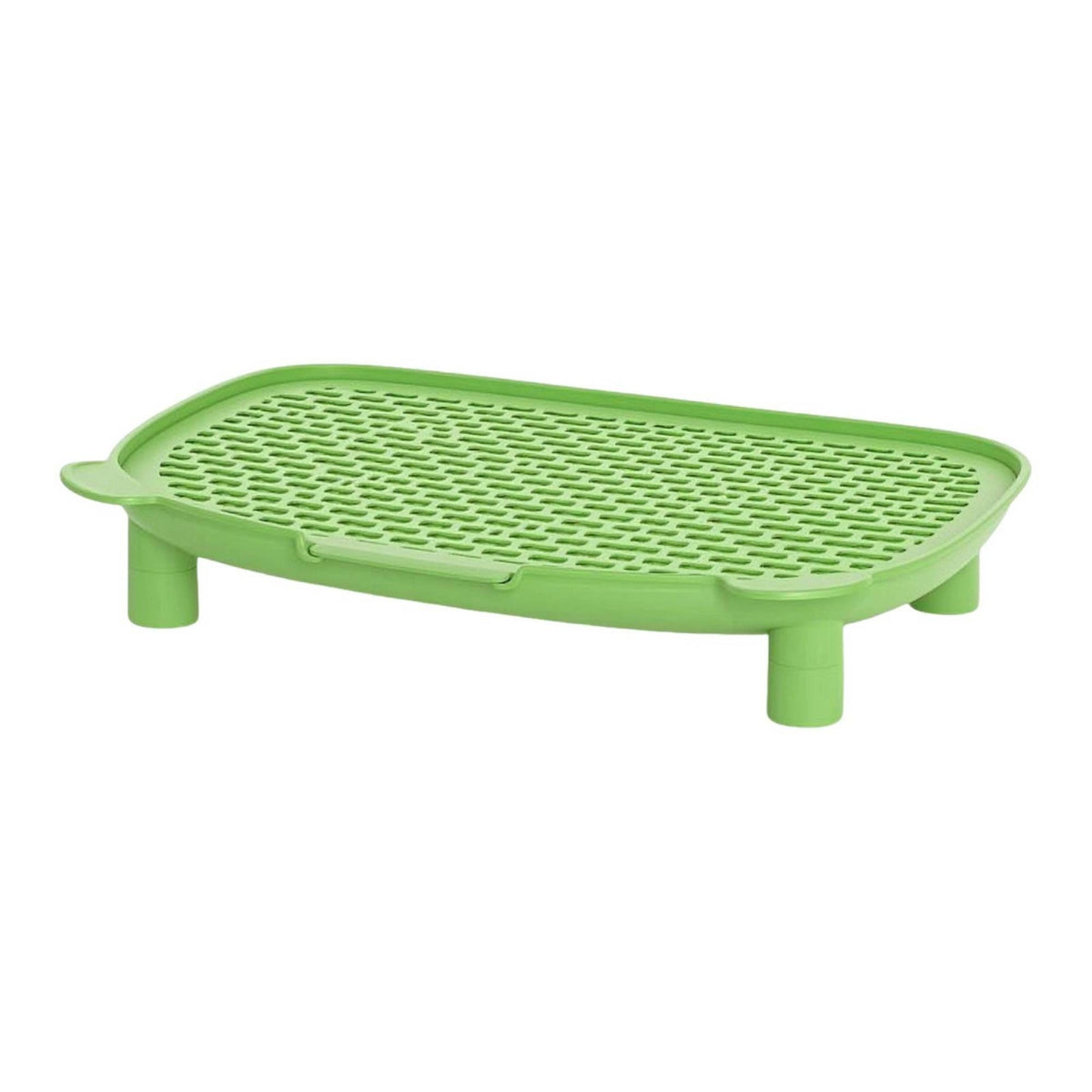 Easy to Clean Raised Cat Litter Mat Washable Litter Mat with Legs Sturdy Scratch-Resistant for Cats, Small Areas
