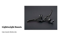 CNC Aluminum Brake Levers   Adjustable Reach Biking Component for Town Commuting