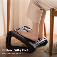 beneath-desk Foot swing Non-Slip Footrest Rocking Motion Massaging Surface for Living Room